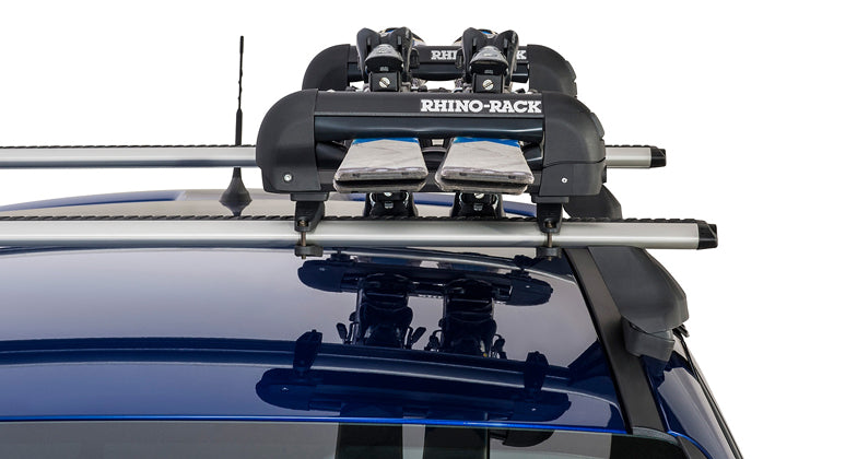 Roof rack ski box deals