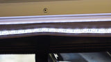 Instant Awning with Brackets 1.4m (L) x 2m (Out) with LED