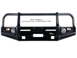 Commercial Deluxe Bull Bar - 50mm Loop Bar with Fog Lamps