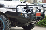 Commercial Deluxe Bull Bar - 50mm Loop Bar with Fog Lamps