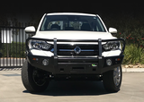 Commercial Deluxe Bull Bar - 50mm Loop Bar with Fog Lamps