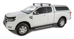 Heavy Duty 2500 Black 2 Bar Roof Rack - 1375mm