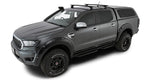 Vortex RCH Black 2 Bar Roof Rack - Ford Ranger PX1/2/3 & Raptor