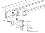 Awning Quick Release Mounting Brackets