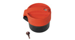 Conduit Locking End Cap (100mm/3.9inches) Orange