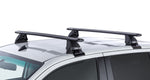 Vortex 2500 Black 2 Bar Roof Rack - Clamp Mount - Toyota Hilux 2015+