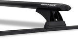 Vortex RCH Trackmount Black 2 Bar Roof Rack - Toyota Hilux 2015+